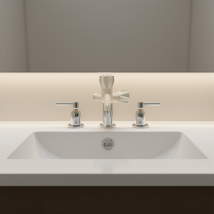 Lexa 2IN1 Dual-Use Basin Faucet for <b>Bathroom</b> <b>Kitchen</b> Utility with Comfortable Cock Water Tap Design - Product Image 3