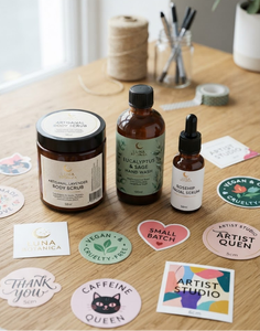 Boîte en papier personnalisée imprimée, emballage cadeau pour les soins de la peau, cosmétiques, étiquettes, échantillons, cartes - Product Image 1