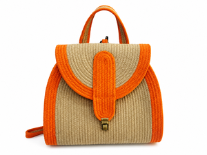 Bolso de mano de paja tejida con cierre magnético, bolso portátil para la playa, bolso de hombro para viaje, para mujer, bolsos de mano para mujer. - Product Image 1