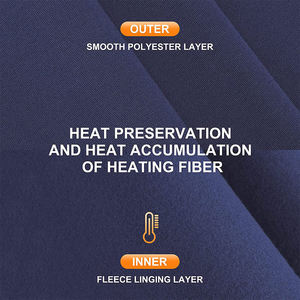 Premium Quality <b>Men's</b> All-Season Thermal <b>Base</b> <b>Layer</b> Set Spandex/Polyester Fabric Breathable Quick Dry Eco-Friendly Plus Size - Product Image 6