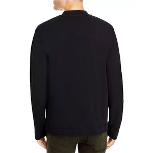 Blouson Bomber Homme Hiver Résistant au Vent en Toile avec Col Montant et Doublure Polaire, Veste de Cyclisme Extérieure Personnalisable avec Logo – Vente en Gros - Product Image 4