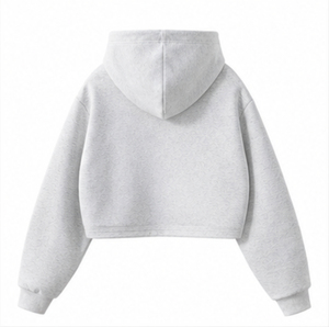 Sudadera con capucha extragrande de alta calidad para hombre, lisa, con cremallera, unisex, de color sólido, 100% algodón, felpa francesa, informal. - Product Image 2