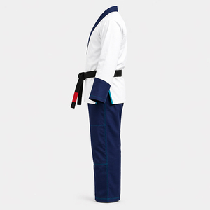 Uniforme de Artes Marciales para Principiantes, Estudiantes Avanzados y Entrenadores Profesionales con Cinturón Ajustable - Product Image 3