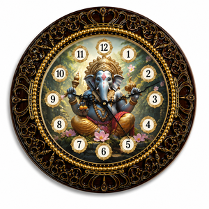 Personalized Plastic Wall <b>Clock</b> Decorative Silent Quartz Round Hanging <b>Clock</b> <b>Digital</b> Printing for Home Office Gift - Product Image 2