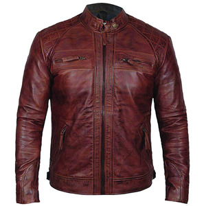 Custom Design PU Leather <b>Jacket</b> <b>for</b> <b>Men</b> Cool Vintage Style <b>for</b> Winter Season <b>jacket</b> <b>for</b> <b>men</b> - Product Image 6