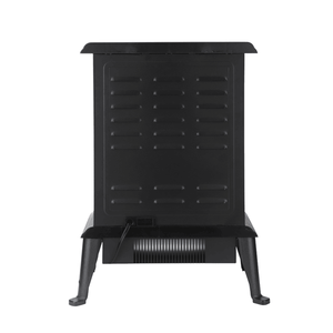 Chimeneas Eléctricas Independientes de 1500W con Tres Puertas de Vidrio, Llama 3D, Control Remoto, Tubo de Cuarzo Calefactor, 7 Colores, 4 Niveles, Llama Simulada - Product Image 3