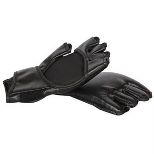 Guantes de Boxeo MMA de Medio Dedo, de Cuero, Térmicos, que Absorben la Humedad, para Invierno, Marca Privada, Personalizados, de Alta Calidad, Venta al Por Mayor de Fábrica, OEM - Product Image 4