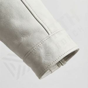 Veste en cuir pour homme NAI-0445A, manteaux de moto tendance, vêtements de motard en gros, équipement de protection pour la conduite, couleur personnalisée - Product Image 6