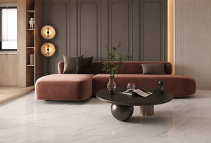 Carrelage vitrifié Calista Marble Beige 600x1200mm, antidérapant, résistant au feu, durable, collection pour sols - Product Image 3