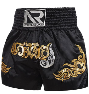 Shorts de Muay Thai personnalisés de qualité supérieure pour hommes |   Kickboxing, Boxe, MMA, Grappling, Entraînement, Gym, Combat, Extensible, Respirant, Léger, Rapide - Product Image 1
