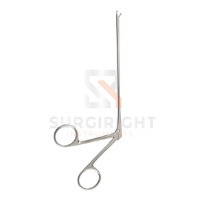 Pinces Rhoton angulaires pour neurochirurgie, certifiées CE Classe I, pour la manipulation précise des tissus cérébraux en chirurgie - Product Image 6