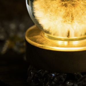 โคมไฟดอกไม้แห้ง, โคมไฟเรซิ่นอีพ็อกซี่ไม้, โคมไฟไม้สำหรับกลางคืน, โคมไฟเรซิ่นสั่งทำ, ของตกแต่งบ้านสุดพิเศษ, โคมไฟข้างเตียงไม้ - Product Image 2