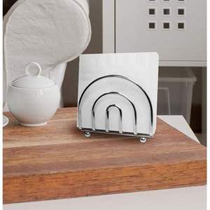 Porta Servilletas Metálico Compacto Decorativo para Espacios Pequeños de Cocina, Ofrece una Solución Elegante y que Ahorra Espacio - Product Image 2