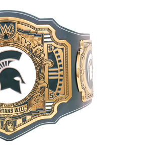 Cinturón de Campeonato de los Michigan State Spartans, Cinturón de Lucha Libre Personalizable, Cinturón Deportivo Coleccionable de Alta Calidad para Fanáticos - Product Image 4