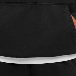 Sudadera con Capucha Negra Premium para Hombre, Corte Holgado, Forro Polar Grueso, Estilo Casual Urbano - Product Image 5