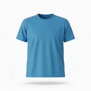 T-shirt décontracté pour homme en coton doux et respirant à manches courtes pour usage quotidien, logo personnalisé, vente en gros - Product Image 1