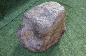 KNT Medium Rock Decorative <b>Artificial</b> <b>Stone</b> FRP Fiberglass Lightweight Durable Non-Toxic Unbreakable Modern Design Planter Pot - Product Image 3