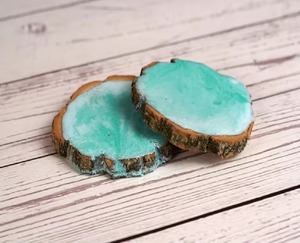 New Design <b>Resin</b> & Wood Coaster Handmade Eco-Friendly Reusable <b>Table</b> <b>Top</b> High Quality Mats & Pads Export Quality Coasters - Product Image 4