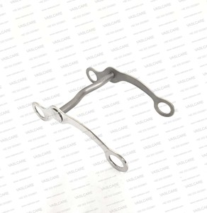 Bocado de cría para ponis, cromado, para equitación, entrenamiento y control, equipo ecuestre Vaslcare - Product Image 4