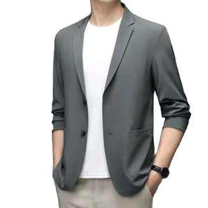 Blazer de Traje para Hombre de Talla Grande de Alta Calidad 2026, Blazer Ajustado para Boda, Nuevo Blazer Personalizado a la Moda para Hombre - Product Image 2