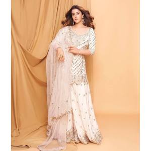 Ensemble haut et bas pour femme avec Dupatta pour fête - Product Image 3