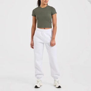 Top Deportivo Corto de Yoga sin Costuras Ligero para Mujer, con Logotipo Personalizado de Alta Calidad, Top Deportivo Acanalado de Alta Compresión para Correr y Gimnasio - Product Image 5