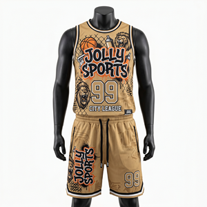 Mens basketball uniform <b>set</b> GSM premium mesh fabric street style sublimated graphics custom logo comfort fit short <b>set</b> for men's - Product Image 4