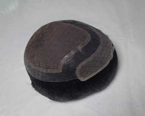 Cabello Indio Virgen 100% Humano, Ondulado Profundo, Ondulado al Agua, Prótesis Capilar, Sistema de Parches Capilares, Taz Bangladesh - Product Image 5