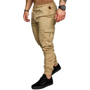 Men's Casual Dark Canvas <b>Cargo</b> <b>Pant</b> 100% Cotton Quick Dry <b>Waterproof</b> Best Selling Cheap Price Wholesale OEM Export Oriented High - Product Image 4