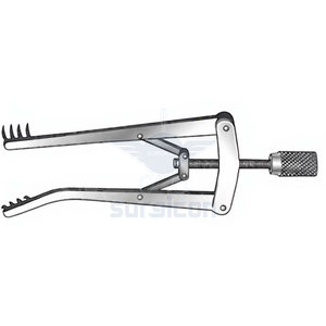 Retractor ALM de 10 cm / 4 Pulgadas, 6 mm, Retractor Quirúrgico Afilado, Instrumento Médico de Acero Inoxidable, Retractor de Gancho de Precisión - Product Image 2