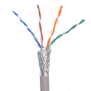 Cat6 <span class=keywords><strong>Cat5</strong></span> <span class=keywords><strong>SFTP</strong></span> 0.5 mét CCA đồng với tổng thể 96/128 AL bện vượt qua kiểm tra nhà máy cung cấp - Product Image 6