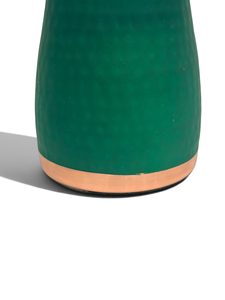 Pot en cuivre émeraude fait main, provenant de l'exportation indienne internationale. (Cuivre pur certifié) - Product Image 4