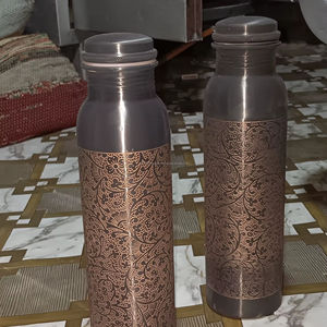 Botella de cobre India ecológica, utensilios de cocina y Mesa, botellas de agua de metal de cobre puro - Product Image 1