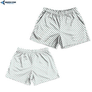 Pantalones Cortos Deportivos de Malla Transpirable de Secado Rápido con Impresión por Sublimación, Ecológicos, para Entrenamiento, Running y Gimnasio - Product Image 3