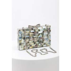 Bolso de Mano de Fiesta de Moda Premium para Mujer con Decoraciones de Resina para Ocasiones Elegantes - Product Image 3