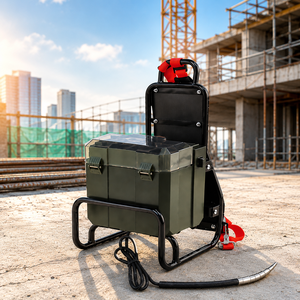 เครื่องสั่นคอนกรีตแบบสะพายหลัง Tayo 40V ไฟฟ้า มอเตอร์อัดคอนกรีตภายนอกสำหรับงานอุตสาหกรรม ประสิทธิภาพสูง ระยะสั่น 2 มม. บำรุงรักษาง่าย - Product Image 1