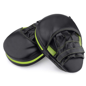 High Quality Genuine Leather Focus Mitts for MMA Hand Punching Target with <b>Practice</b> Focus <b>Pad</b> Boxing Products Boxing <b>Pads</b> - Product Image 4