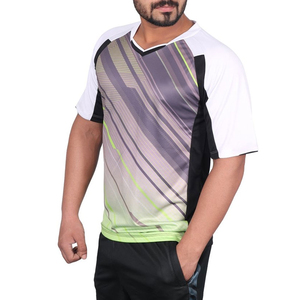 เสื้อยืดคอวีพิมพ์ลายดิจิทัลใหม่ ผ้าฝ้าย 100% เนื้อผ้าบางเบา ระบายอากาศได้ดี สวมใส่สบาย ดีไซน์สวยที่สุด เหมาะสำหรับใส่ทุกวัน - Product Image 3