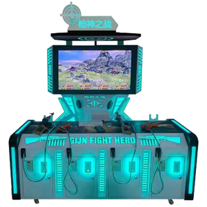 Máquina de Juego Arcade de Disparos Assault Shooting de 55 Pulgadas para 4 Jugadores, Monitor HD, Juego Electrónico con Pistola Mecánica en Zona de Juego - Product Image 1