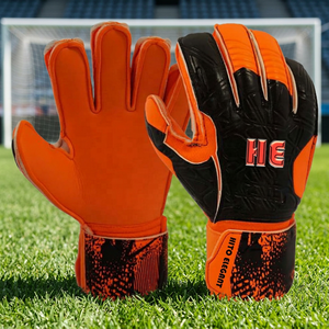 Custom Design Goalkeeper Gloves With Durable Stitching Adjustable <b>Wristband</b> Match Ready Goalkeeper Gloves Breathability - Product Image 4