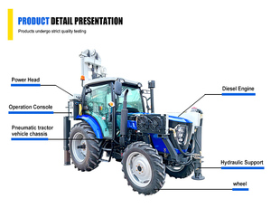 Trattore <span class=keywords><strong>Mobile</strong></span> trivella per pozzi d'acqua per la vendita motore-motore-pompa componenti del nucleo - Product Image 6