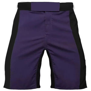 Shorts de sport pour hommes de haute qualité pour l'été, shorts MMA respirants et légers, vêtements de fitness 100% Spandex/Polyester en vente - Product Image 1