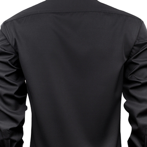Chemise habillée en coton doux à carreaux à manches longues pour homme, idéale pour l'extérieur - Product Image 6