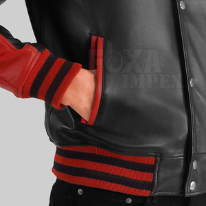 ¡Novedad de 2024! Chaqueta con letras para adultos, cuello levantado de lana y Nailon/poliéster de alta calidad para invierno - Product Image 6