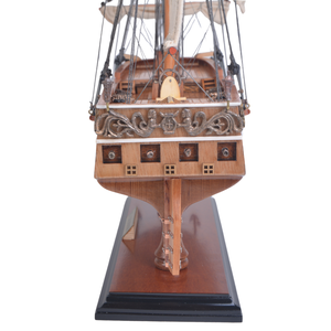 T018 - Modèle de bateau en bois fait main El Cazador, marque OMH, pour la décoration de la maison et les cadeaux d'art de collection, 58Lx20Wx57H Cm - Product Image 5