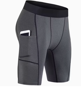 Shorts MMA unisexes à séchage rapide, ajustés, en spandex et polyester, pour arts martiaux mixtes, adultes, couleurs noir, gris, blanc - Product Image 2