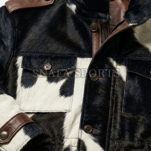 Custom Inside Pockets Design <b>Men</b> Cowhide Leather <b>Jacket</b> OEM Real Genuine Leather Wholesale Biker Wear <b>Jacket</b> - Product Image 4