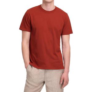 T-shirts vierges personnalisables épais en coton peigné, style streetwear unisexe, effet délavé vintage, coupe oversize, vente en gros - Product Image 3