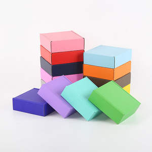 Custom Logo Eco-Friendly High-End Corrugated Cardboard Packaging <b>Box</b> <b>Brown</b> Kraft Portable Recycled Art Paper Sponge Embossing - Product Image 5