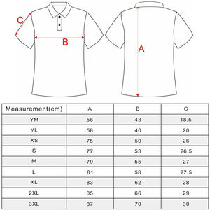 Camisa de Golf Casual de Alta Calidad con Estampado Digital, Manga Corta, Cierre de Botones, Transpirable y Cómoda, Tejido de Poliéster/Algodón - Product Image 5